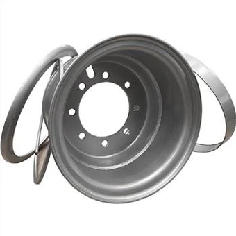 فورک لفٹ ٹرکوں کے لیے 4 ٹکڑے 6.5F -10 OTR پہیے